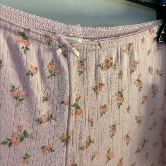 NWT No Boundaries Pink Pajama Pants/ Lounge Pants  with Cute Print Sz M - Picture 6 of 8